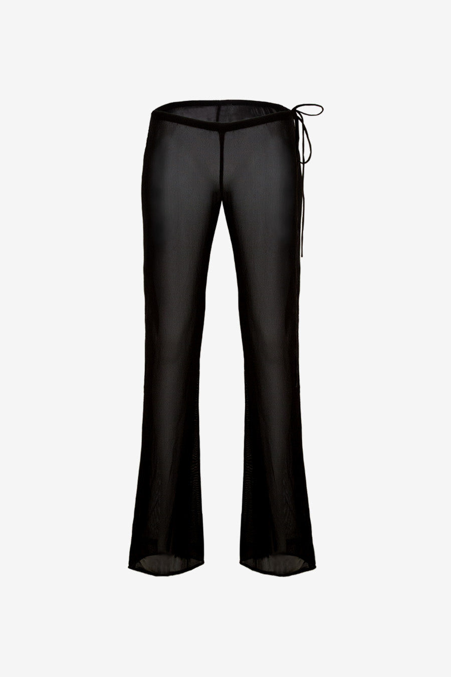 パンツ   SS25 TECH SATIN PYJAMA PANTS (K20K208365 BEH) CALVIN KLEIN - Satin pajama pants black - The Corner